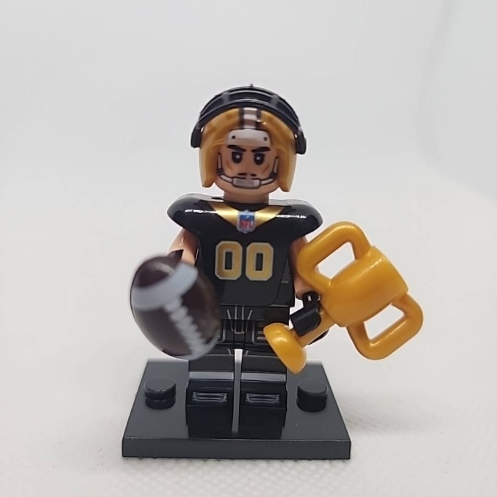 Minifigure american football NFL New Orleans Saints  buildingblock M13